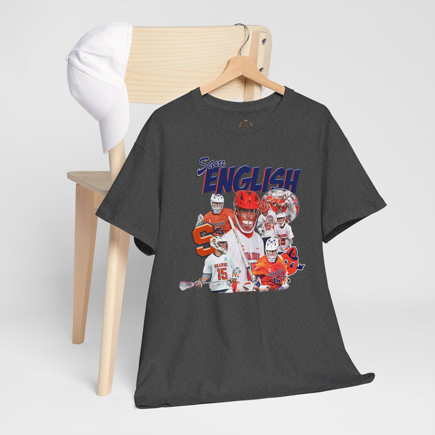 Sam English Syracuse Lacrosse Graphic tee