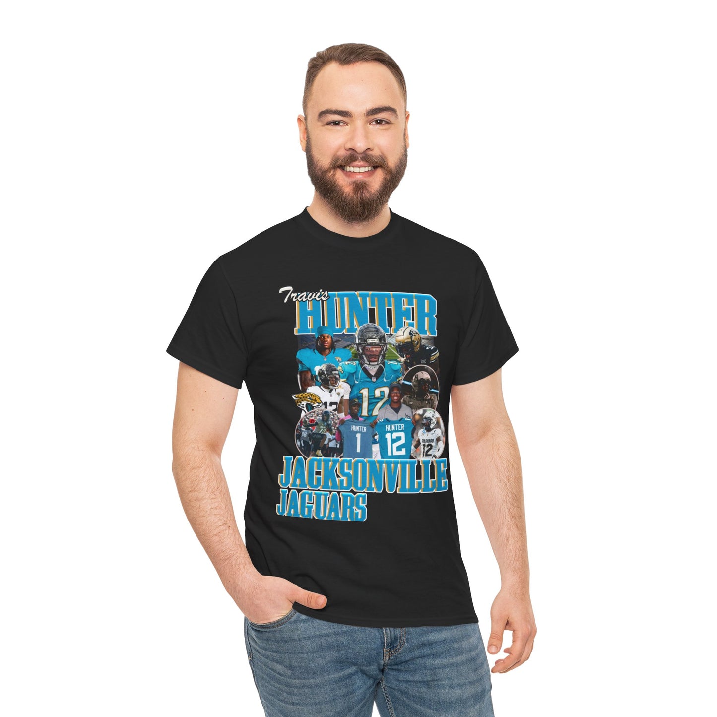 Travis Hunter Jacksonville Jaguar Graphic Tee
