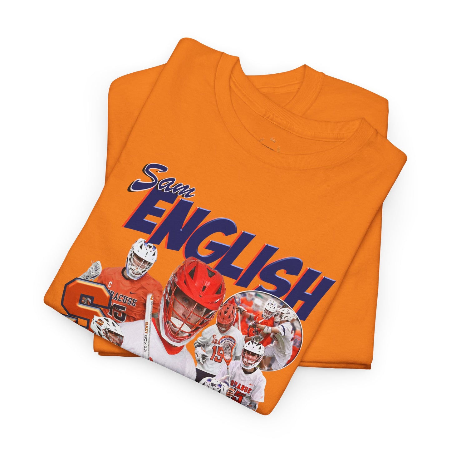 Sam English Syracuse Lacrosse Graphic tee