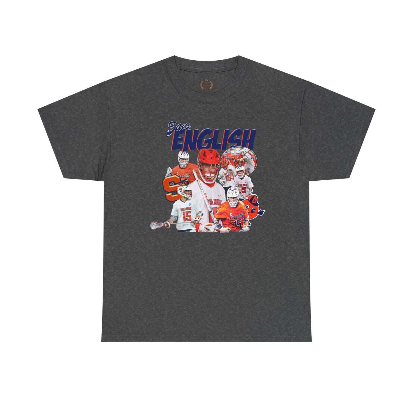 Sam English Syracuse Lacrosse Graphic tee