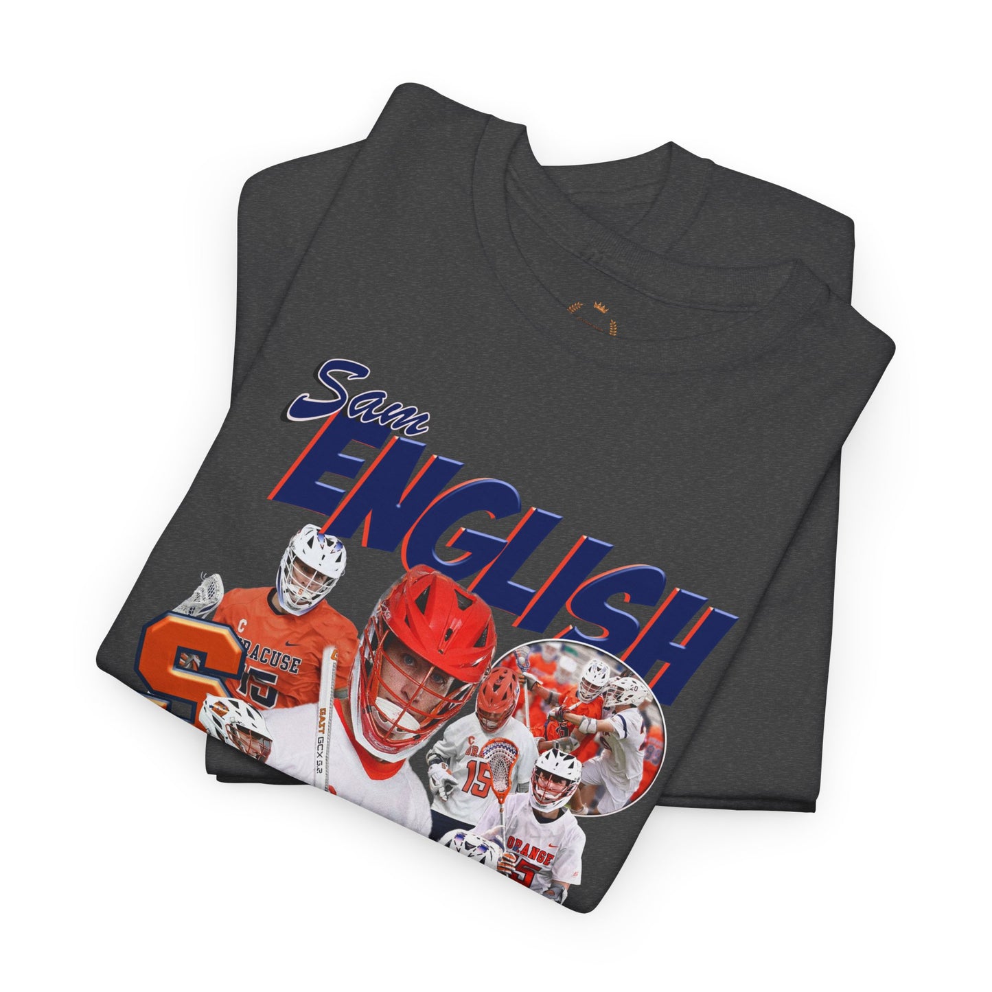 Sam English Syracuse Lacrosse Graphic tee