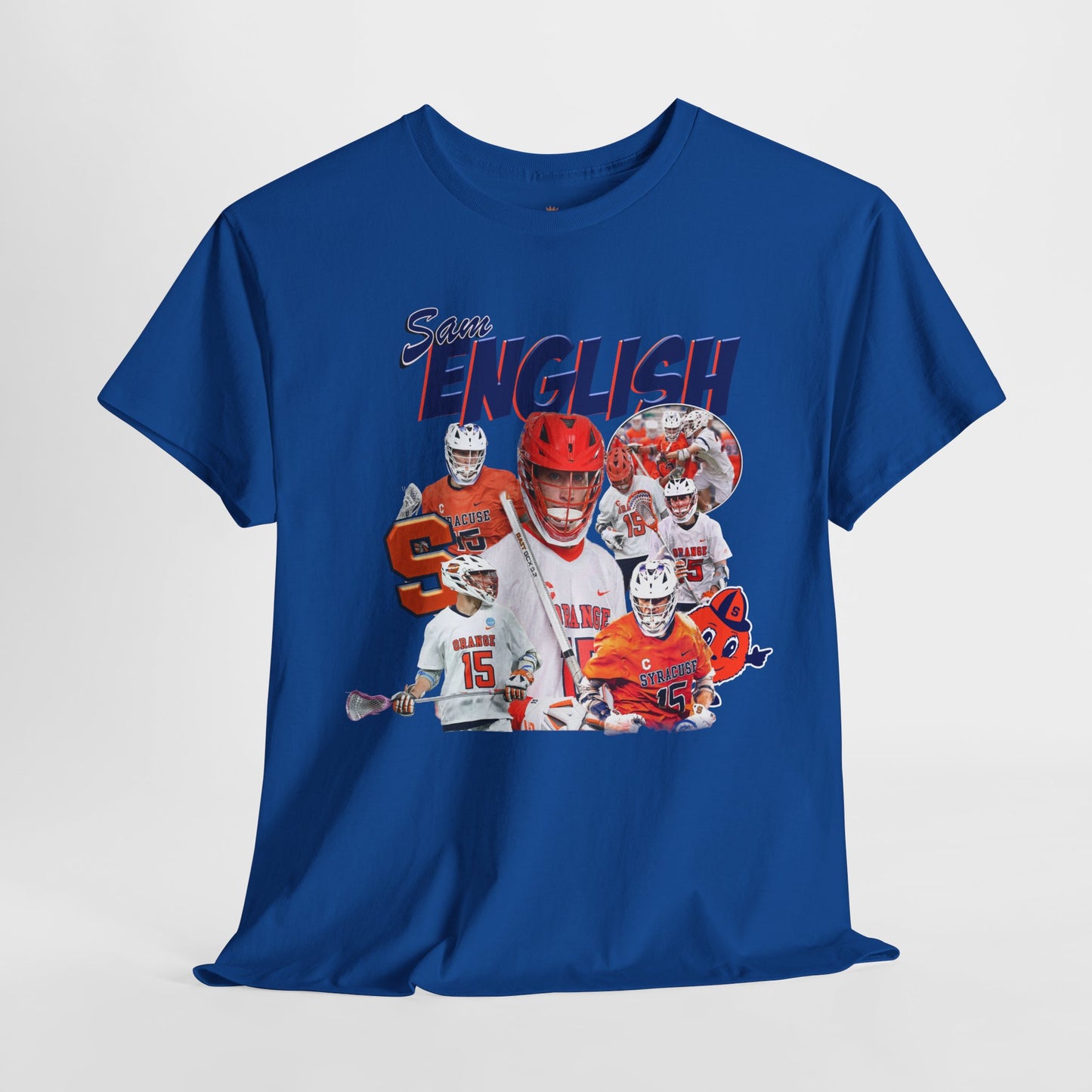 Sam English Syracuse Lacrosse Graphic tee