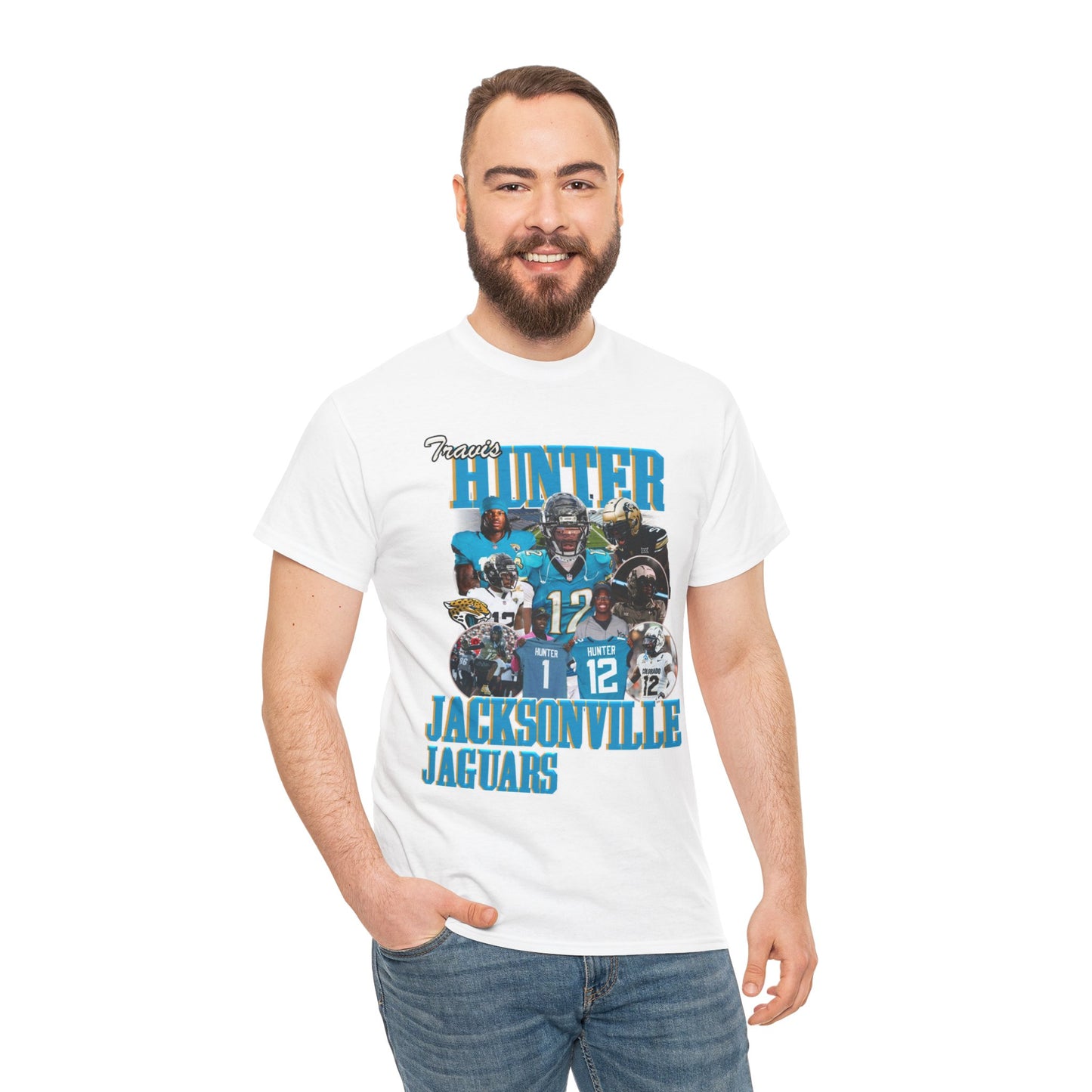 Travis Hunter Jacksonville Jaguar Graphic Tee
