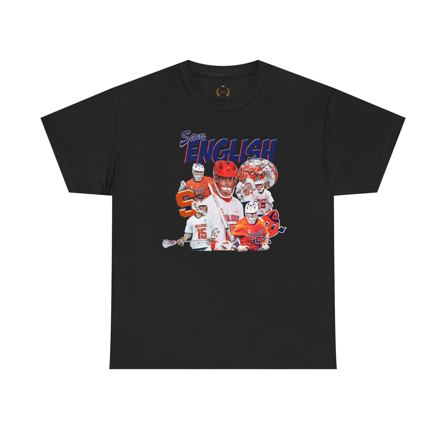 Sam English Syracuse Lacrosse Graphic tee