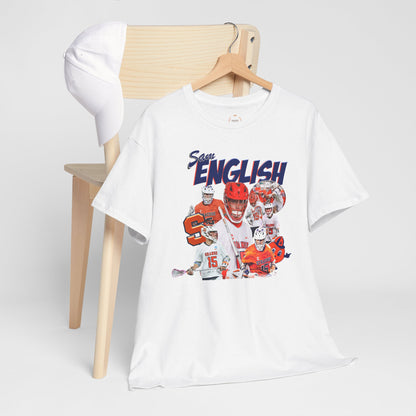 Sam English Syracuse Lacrosse Graphic tee