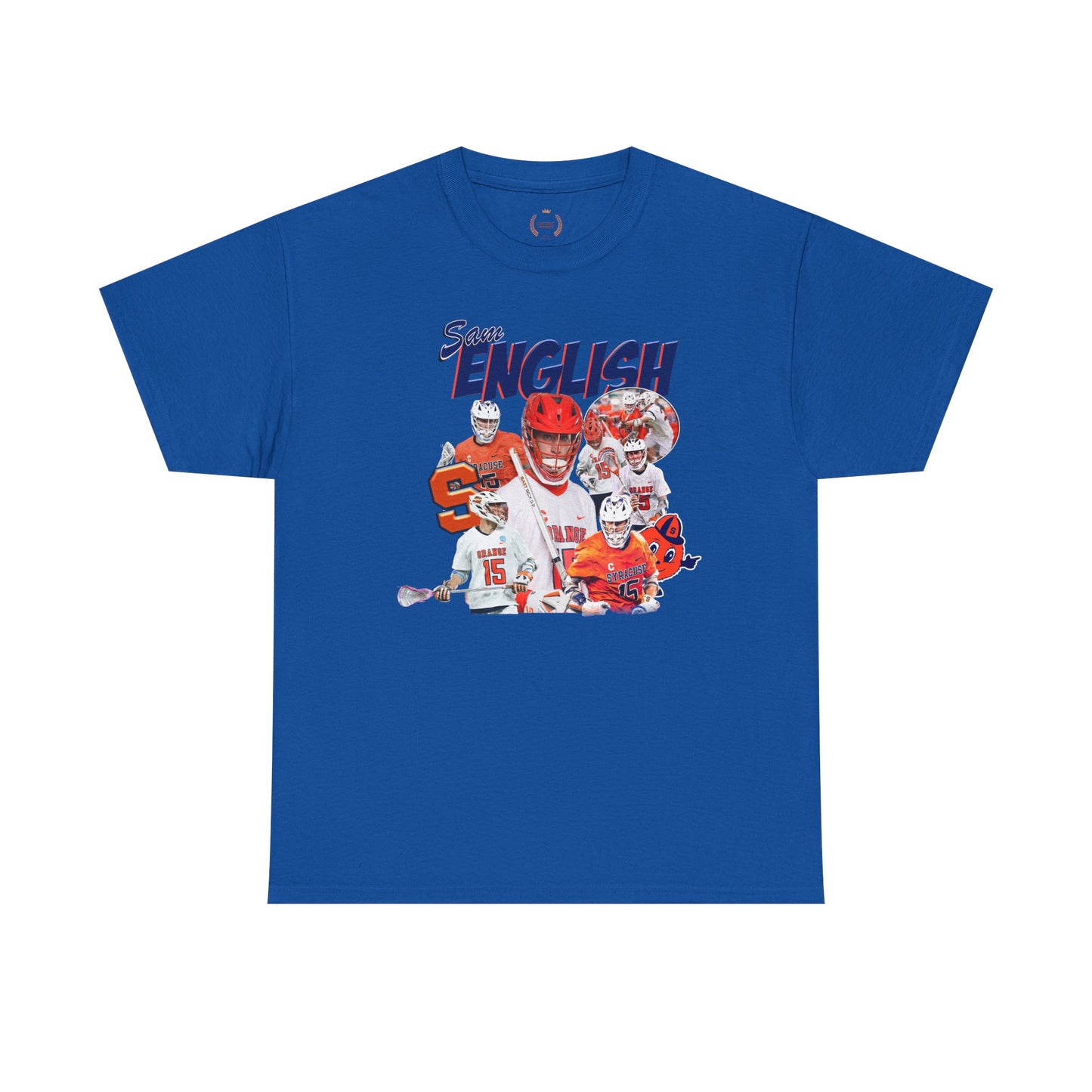 Sam English Syracuse Lacrosse Graphic tee