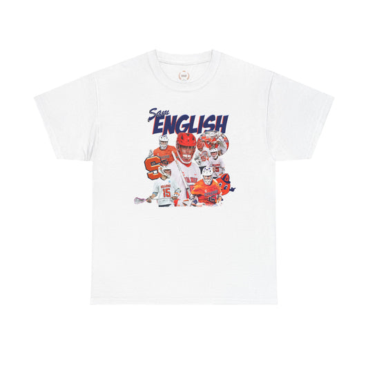 Sam English Syracuse Lacrosse Graphic tee