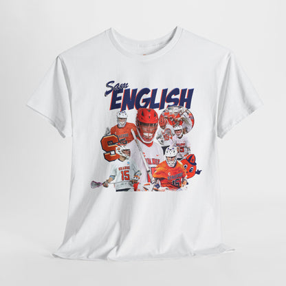 Sam English Syracuse Lacrosse Graphic tee