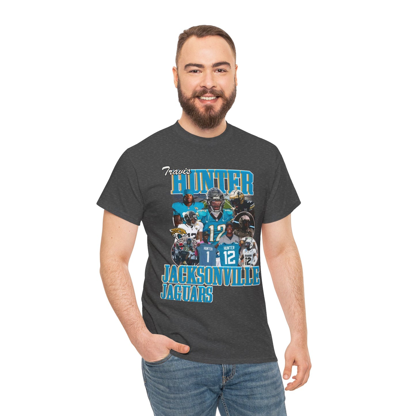 Travis Hunter Jacksonville Jaguar Graphic Tee