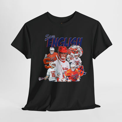 Sam English Syracuse Lacrosse Graphic tee