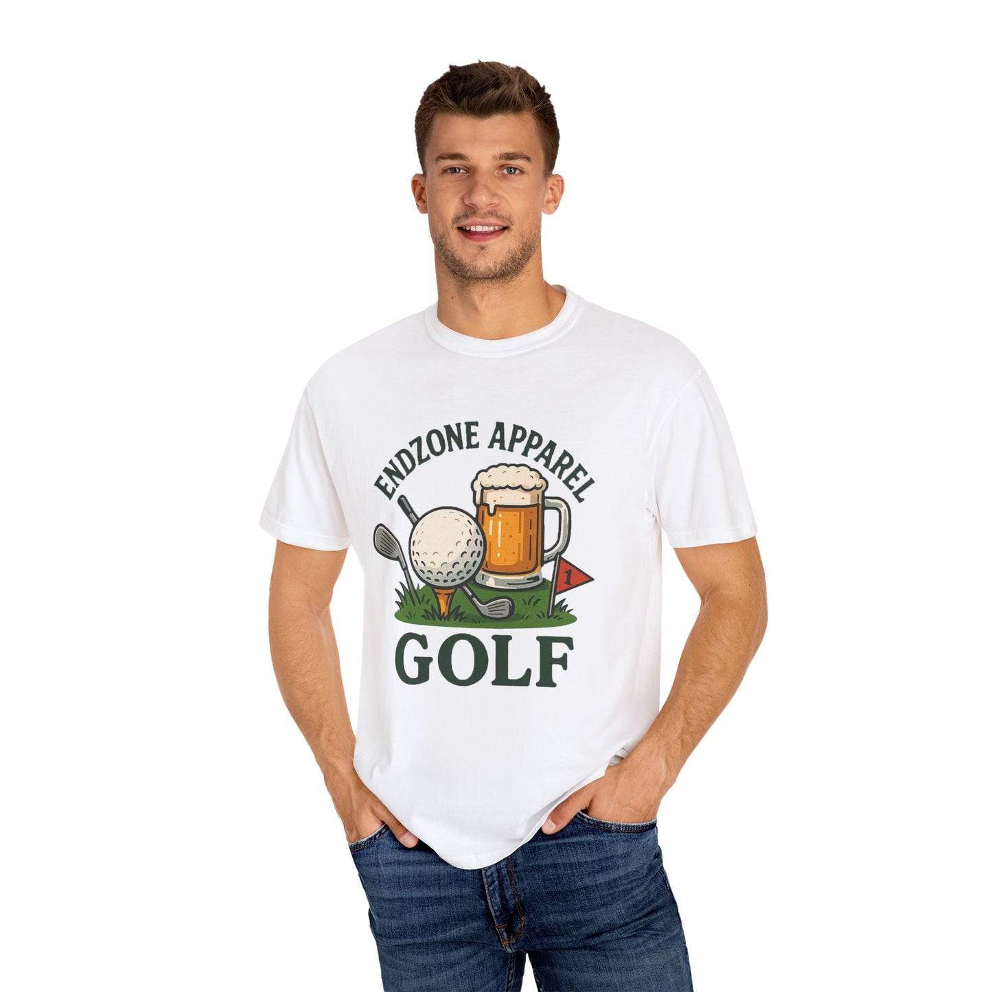 Endzone Apparel Beer Golf t-shirt