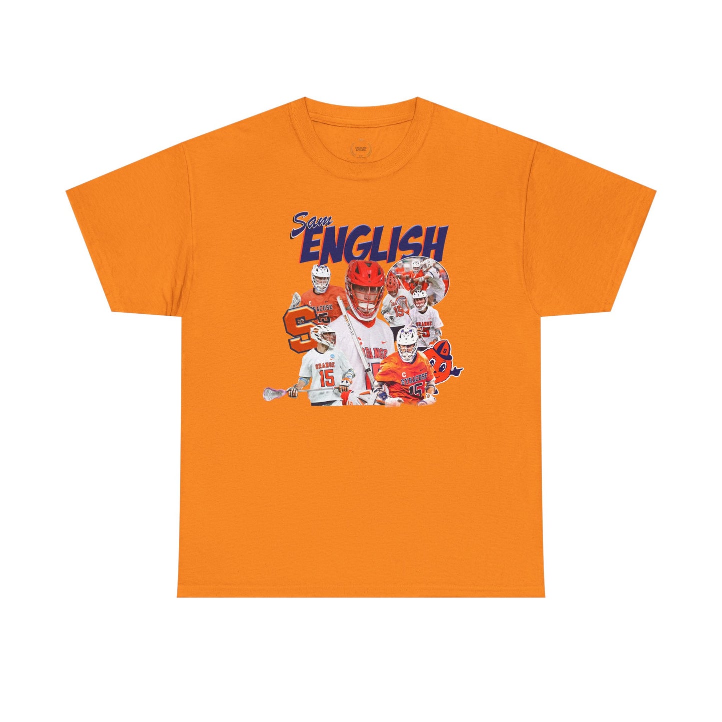 Sam English Syracuse Lacrosse Graphic tee