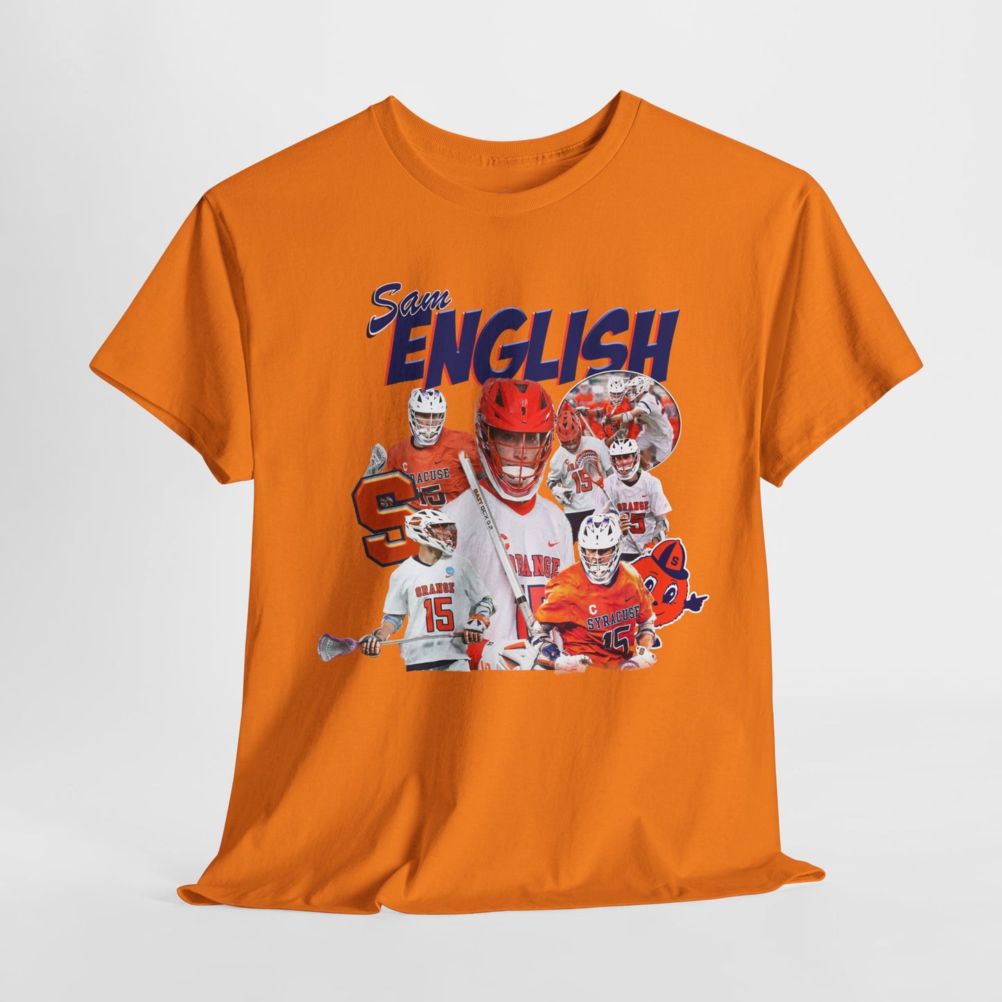 Sam English Syracuse Lacrosse Graphic tee