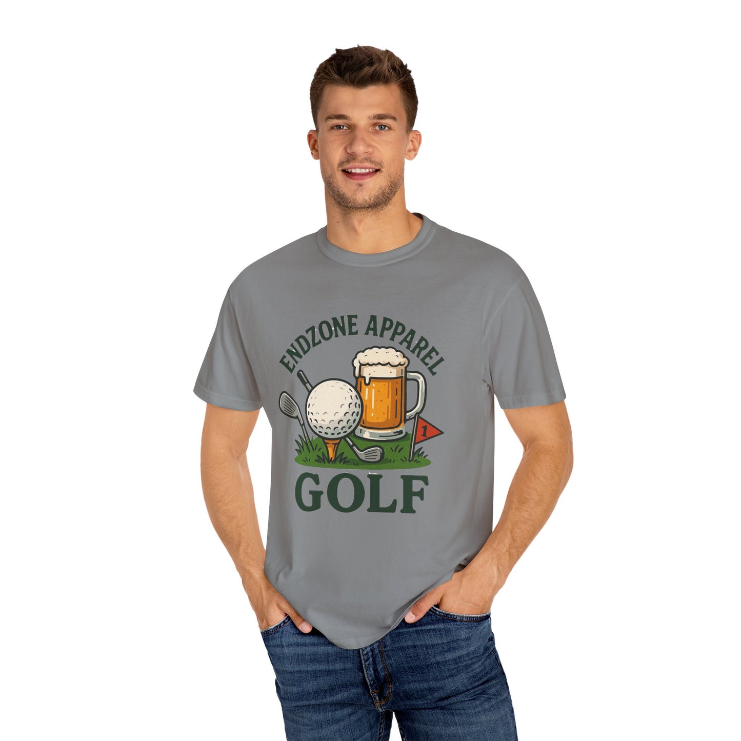 Endzone Apparel Beer Golf t-shirt